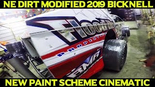 2019 Bicknell NE Dirt Modified Paint Scheme Cinematic [upl. by Melvin416]