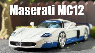 Maserati MC12 Stradale White  BBR Models [upl. by Stephens521]