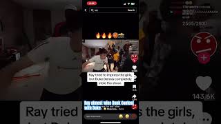 Ray vs Duke Dunk 🏀🔥 duke ray dunk pov fyp shortsviral shorts teamwork helpme win slam [upl. by Cul]