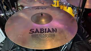 Sabian AAX XPLOSION Crash 18” [upl. by Bartley]