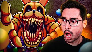 a HISTÓRIA COMPLETA de FNAF Into the Pit react CoreDasAntigas [upl. by Jamison]