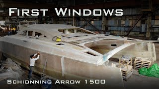 Catamaran Build  Schionning Arrow 1500  Video 04 [upl. by Rahsab5]