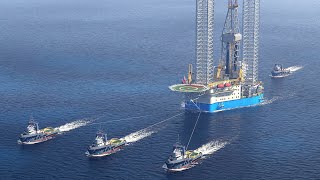 Types of Offshore Drilling Rigs  Drilling engineering [upl. by Eelarbed]