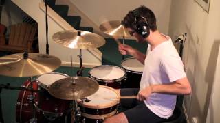 Evan Chapman  quotBroken Lungsquot by Thrice Drum Cover HD [upl. by Uranie]