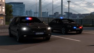 TruckersMP Game Moderator  Undercover Police Patrol 3 [upl. by Henning223]