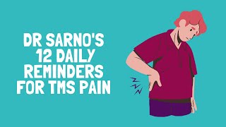 Dr Sarnos 12 Daily Reminders explained  TMS help [upl. by Olinde]