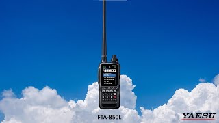 Adjusting the squelch on the FTA850L [upl. by Juliana]