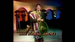 José Alfredo Jiménez en vivo 1973 [upl. by Cresida]