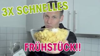 3x ein SCHNELLES Frühstück Patric Heizmann [upl. by Peta]