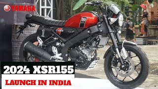 Yamaha Xsr 155 Launch Date Now Announced In India 2024😱PriceFeatures Yamaha Launch XSR155 In India [upl. by Acissehc743]