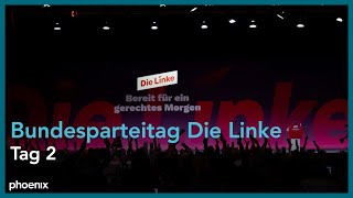 Bundesparteitag von Die Linke in Halle an der Saale  Tag 2  191024 [upl. by Eentroc]