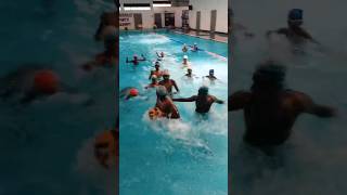 water Polo game at Gamesville sports academy Machado nagar Thoothukudi gamesville swimming [upl. by Einnor]