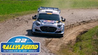 Rally Legends San Marino 2024 Crazy Show amp Raw attack [upl. by Krilov303]