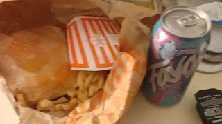 Whataburger and fries 🍟 😋 combo [upl. by Nivlen]