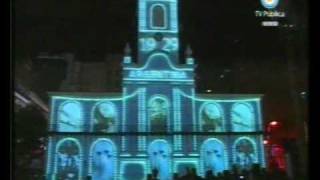 El show del Cabildo en 3D por el Bicentenario un paseo por la historia [upl. by Abrahan880]