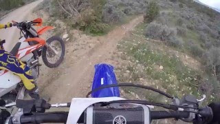 KTM 250XCF vs Yamaha YZ250FX  Head to Head  Episode 121 [upl. by Rhines]