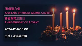 20241214 1800 將臨期第三主日 Third Sunday of Advent [upl. by Eirolam506]