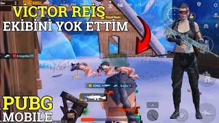 VİCTOR REİS EKİBİNİ YOK ETTİM ☠️ PUBG MOBILE [upl. by Lemon]