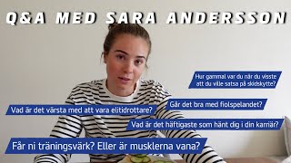 QampA  Sara Andersson [upl. by Lazos]