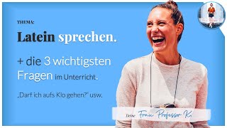 Latein sprechen im Unterricht SO wirst du zum Streber  EINFACH entspannt Latein schaffen [upl. by Benedick163]