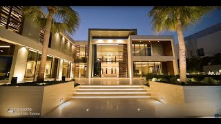 Bespoke luxury mansion in Dubai Hills Estate [upl. by Langbehn320]