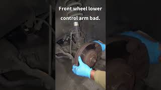 Front wheel lower control arm bad askrobertdiy [upl. by Arah301]