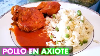 Pollo en Achiote  Receta Yucateca de Cocina Facilito [upl. by Kcirrek]