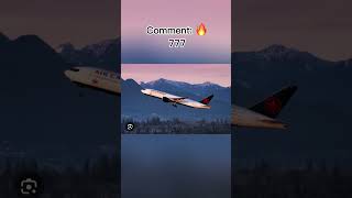 The best air Canada plane if you… spedaudio spedupedit edit [upl. by Ymmat]