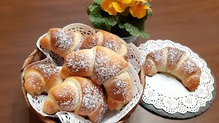 CORNETTISFOGLIATI dolci ricettefacili ricettacroissants [upl. by Eillil345]