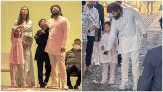 Allu Arjun DIWALI CELEBRATIONS 2024  Allu Arjun Family Diwali Celebrations  Pushpa 2 Movie Look [upl. by Artap]