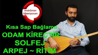 Odam Kireç Tutmuyor  Kısa Sap Bağlama Arpej Açıklamalı İleri Seviye [upl. by Tihw]