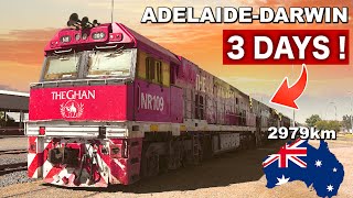 🇦🇺1920 Australias Longest Luxury Sleeper Train  The Ghan Adelaide→Alice Springs [upl. by Lorens]