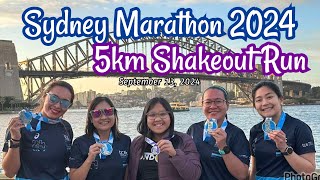 Sydney Marathon 2024  5km Shakeout Run  September 13 2024  Sydney Australia 🇦🇺 [upl. by Inkster]