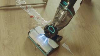 CrossWave Cordless Max  Cleaning up mess is easy [upl. by Akcinahs]