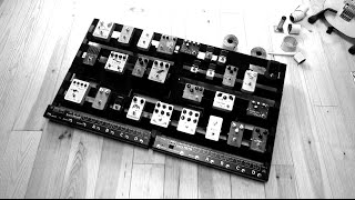 Building a ridiculously huge Joyo MegaPedalboard 120X60 [upl. by Aztiram]