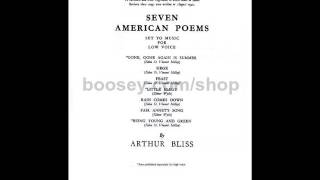 Bliss Seven American Poems J ShirleyQuirk amp J Constable [upl. by Arhas]