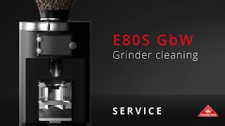 Mahlkönig E80S GbW  Grinder cleaning [upl. by Ainehta451]