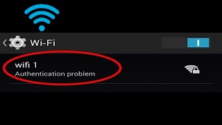 How To Fix Wi Fi Authentication Problems on Android [upl. by Essa]