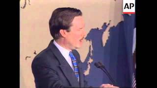 USA STATE DEPARTMENT PRESS CONFERENCE ON RUSSIAN PRESIDENT YELTSIN [upl. by Mccarty]