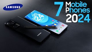 TOP 7 Best Samsung New Upcoming Smartphones 2024 — LATEST Flagship Mobile Phones 2024 [upl. by Kcirej80]