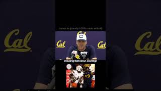 Cal football coach Justin Wilcox recaps devastating 3938 loss to Miami Hurricanes [upl. by Akamaozu]