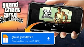 تحميل gta san andraes للأندرويد مع قائمة الغش  تشتغل على جميع إصدرات [upl. by Crystal]