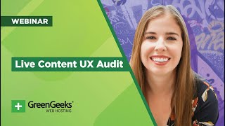 Live Content UX Audit [upl. by Cogan537]