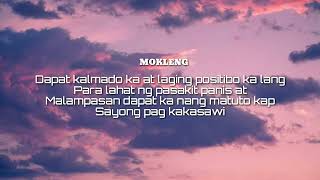 Mokleng  TAKASAN ANG MUNDO ft Goldenwun Official lyric video [upl. by Mccahill]