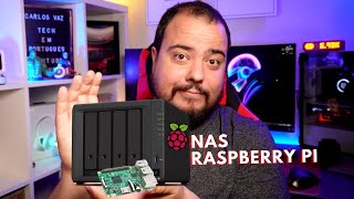 Como criar a própria Raspberry Pi NAS  Open Media Vault [upl. by Silvan239]