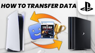 How to Transfer Data AND Applications from your PS4 to your PS5 EASY  SCG [upl. by Kazim411]