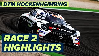 Auer’s second victory of the season  Hockenheimring DTM Race 2  Highlights [upl. by Noteek]