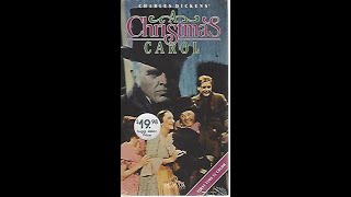 Opening to A Christmas Carol 1938 1988 VHS [upl. by Llessur300]