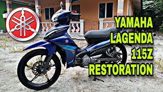 Yamaha Lagenda 115z Restoration [upl. by Anirbed]