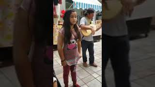 Caminos de michoacan niña de 11 años impresiona con su voz [upl. by Rosabelle]